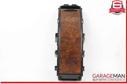 06-11 Mercedes W219 CLS500 Rear Center Console Armrest Arm Rest Wood OEM