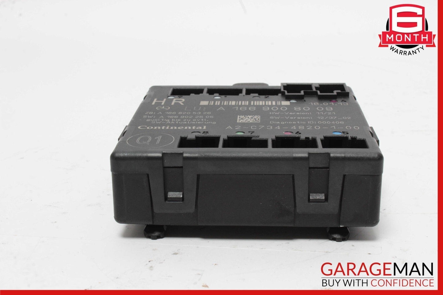 12-19 Mercedes X166 GL450 GLE350 Rear Right Side Door Control Module OEM