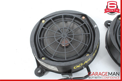 00-05 Mercedes W163 ML320 Rear Right & Left Side Door Audio Speakers Set OEM