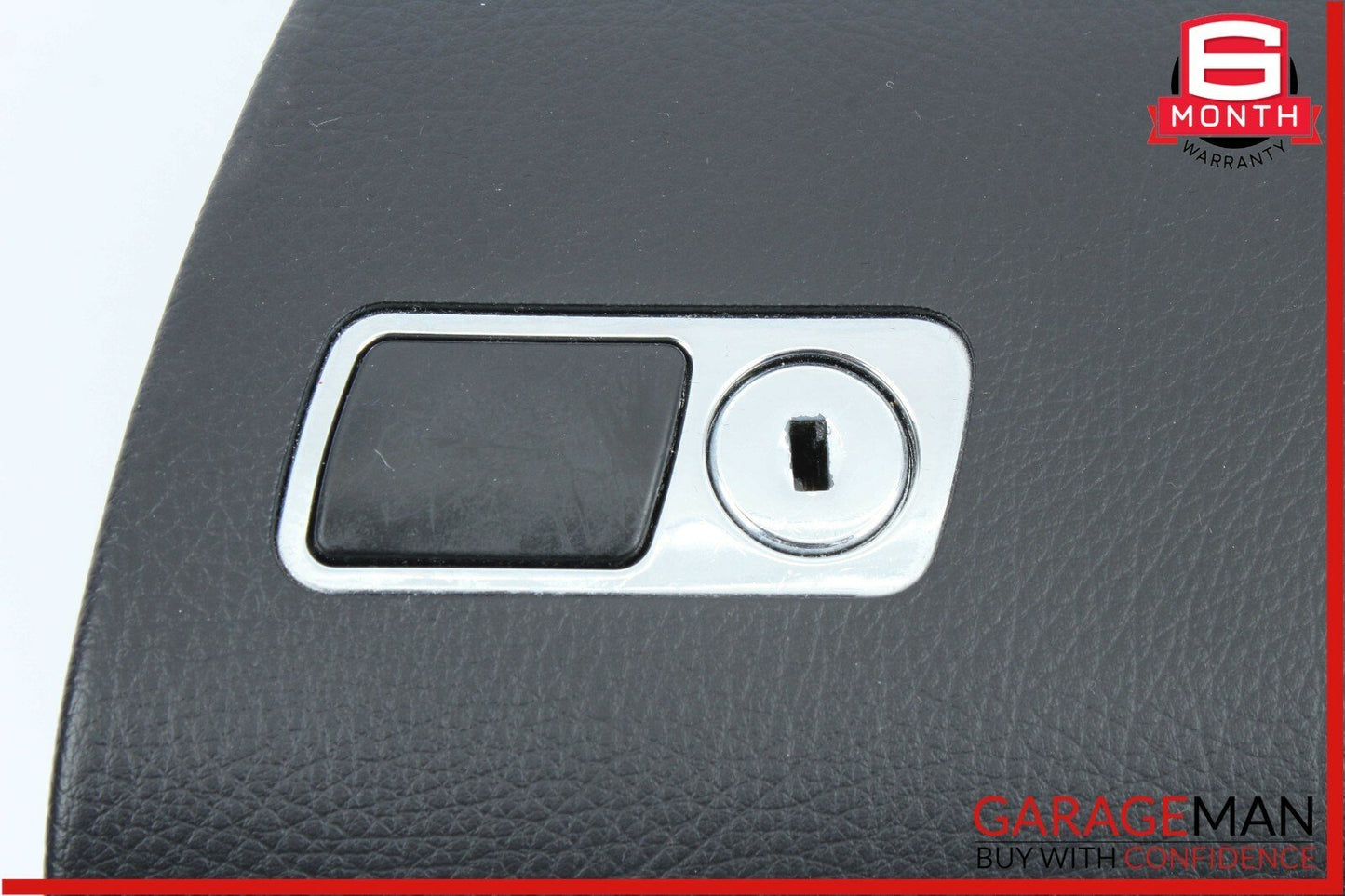 07-09 Mercedes W221 S550 Dashboard Dash Glove Box Compartment Leather Black