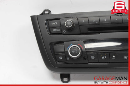 12-18 BMW F30 320i AC A/C Heat Air Conditioning Audio CD Panel Control Switch