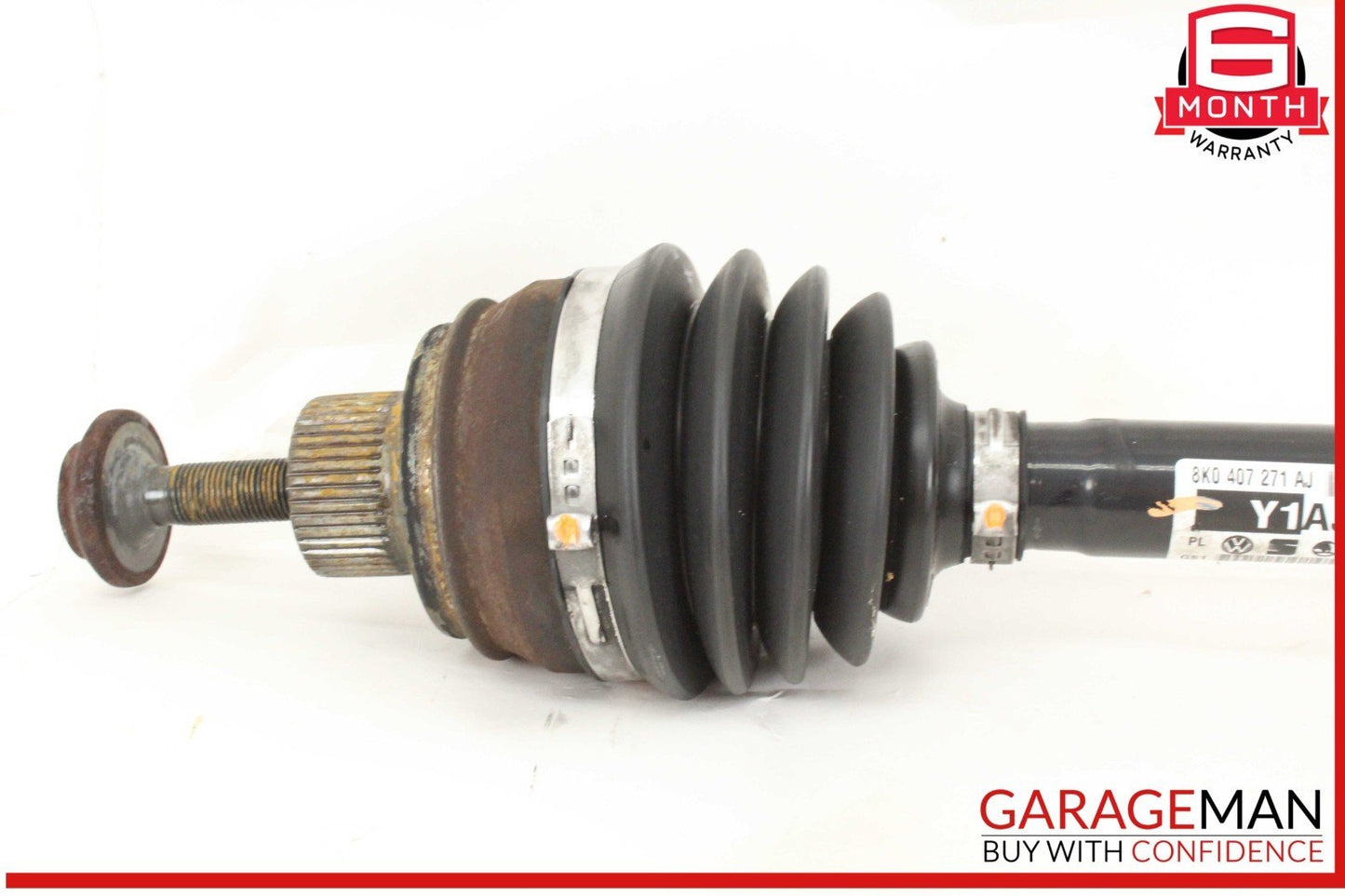 09-16 Audi A4 S4 Front Left or Front Right Side CV Axle Shaft 8K0407271AJ OEM