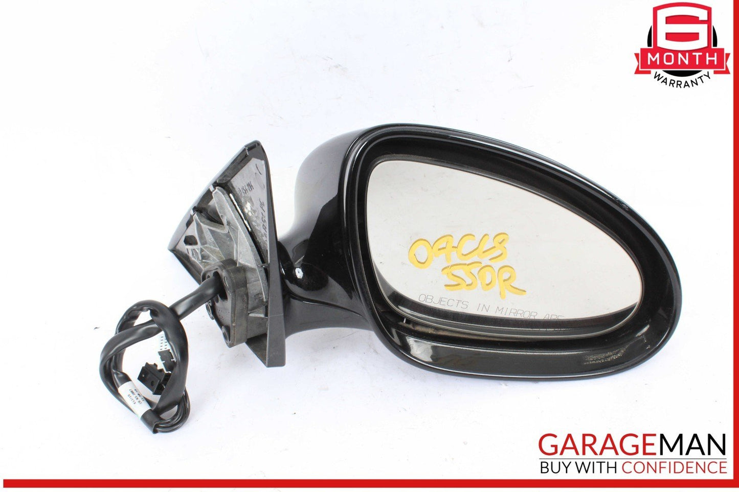 06-08 Mercedes W219 CLS550 Front Right Passenger Side Door Rear View Mirror OEM