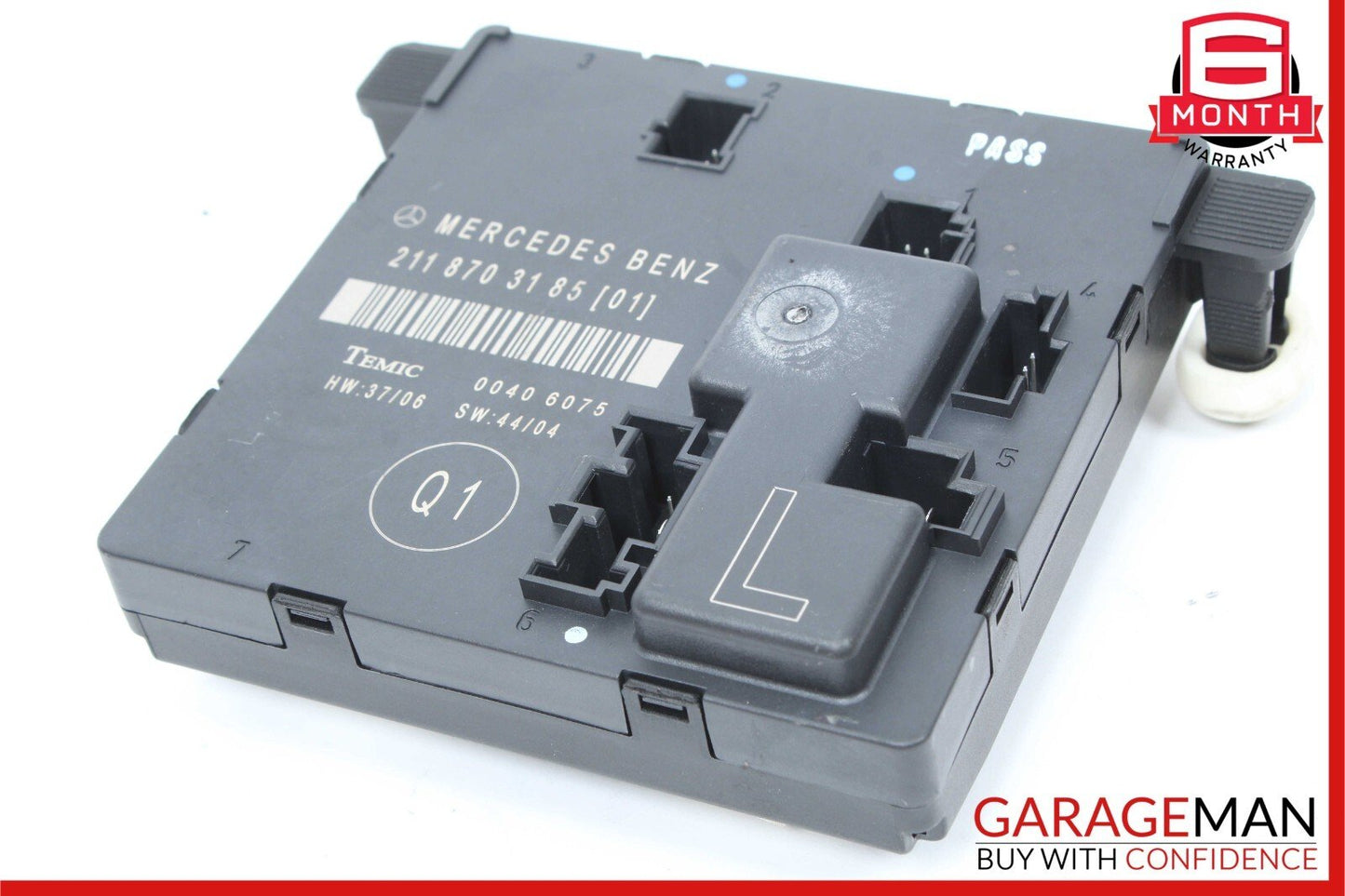 03-09 Mercedes W211 E500 E350 E320 Rear Left Side Door Controller Module Unit