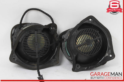 97-04 Mercedes R170 SLK230 Front Right & Left Side Door Sound Speaker Set OEM