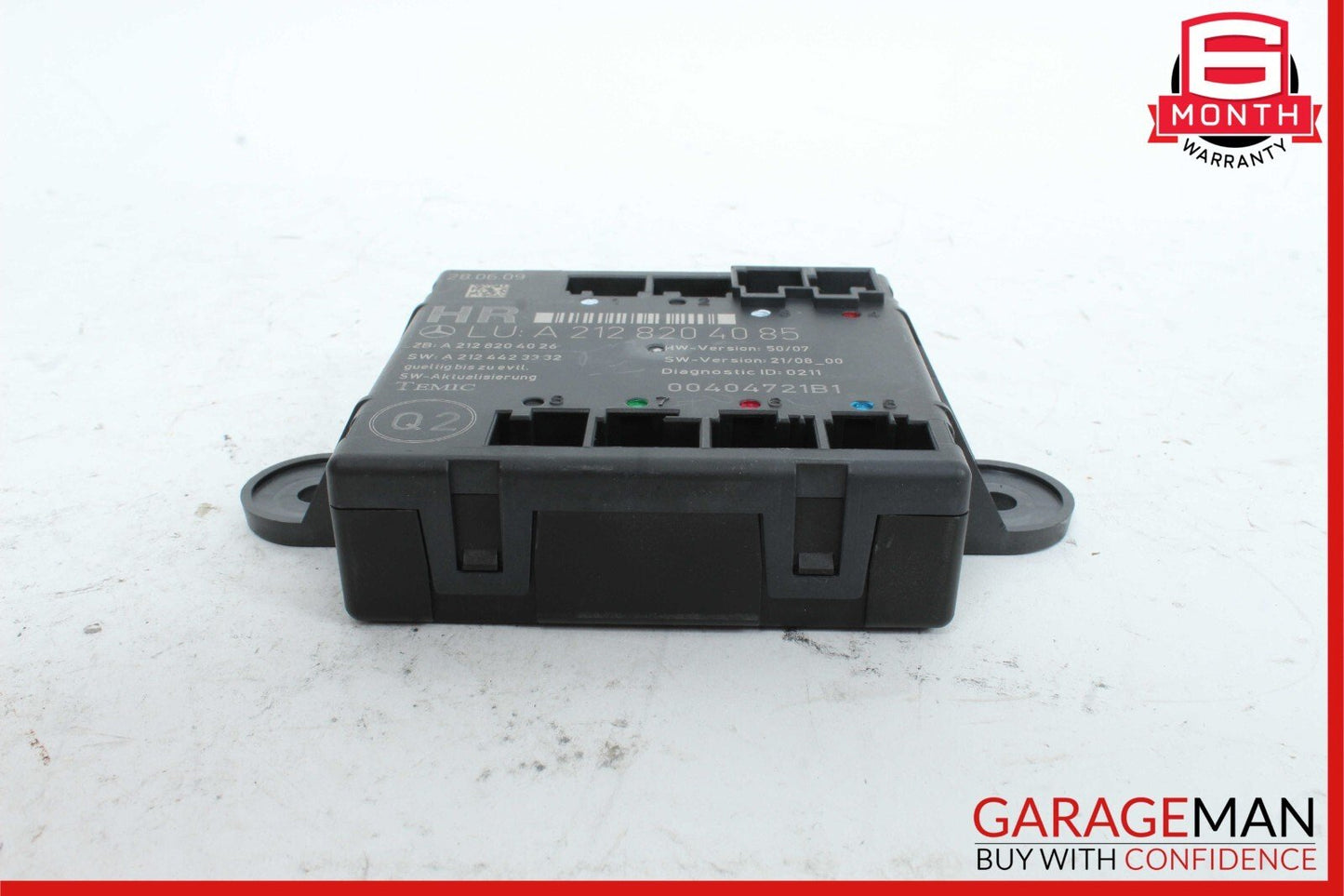 08-14 Mercedes W212 E350 4MATIC Rear Right Side Door Control Module OEM