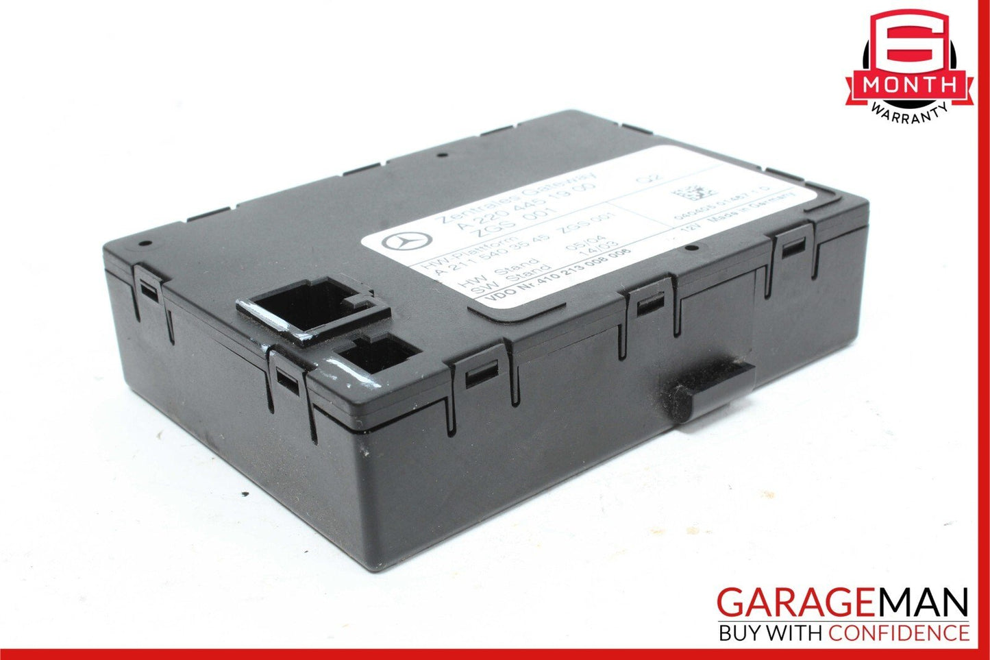 03-06 Mercedes R230 SL500 CL500 Central Gateway Control Module OEM