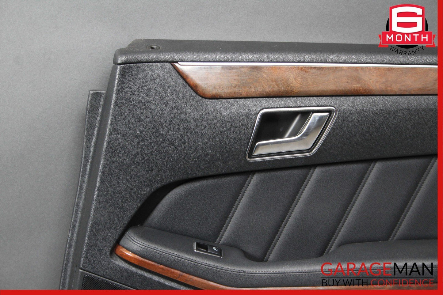 10-13 Mercedes W212 E350 E400 Rear Right Interior Door Panel Cover Anthracite