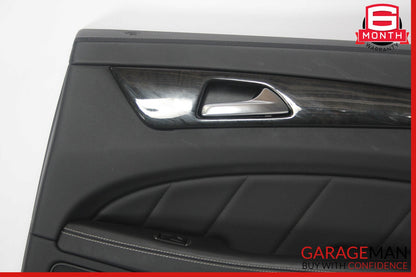 12-14 Mercedes W218 CLS550 Rear Right Side Interior Door Panel OEM