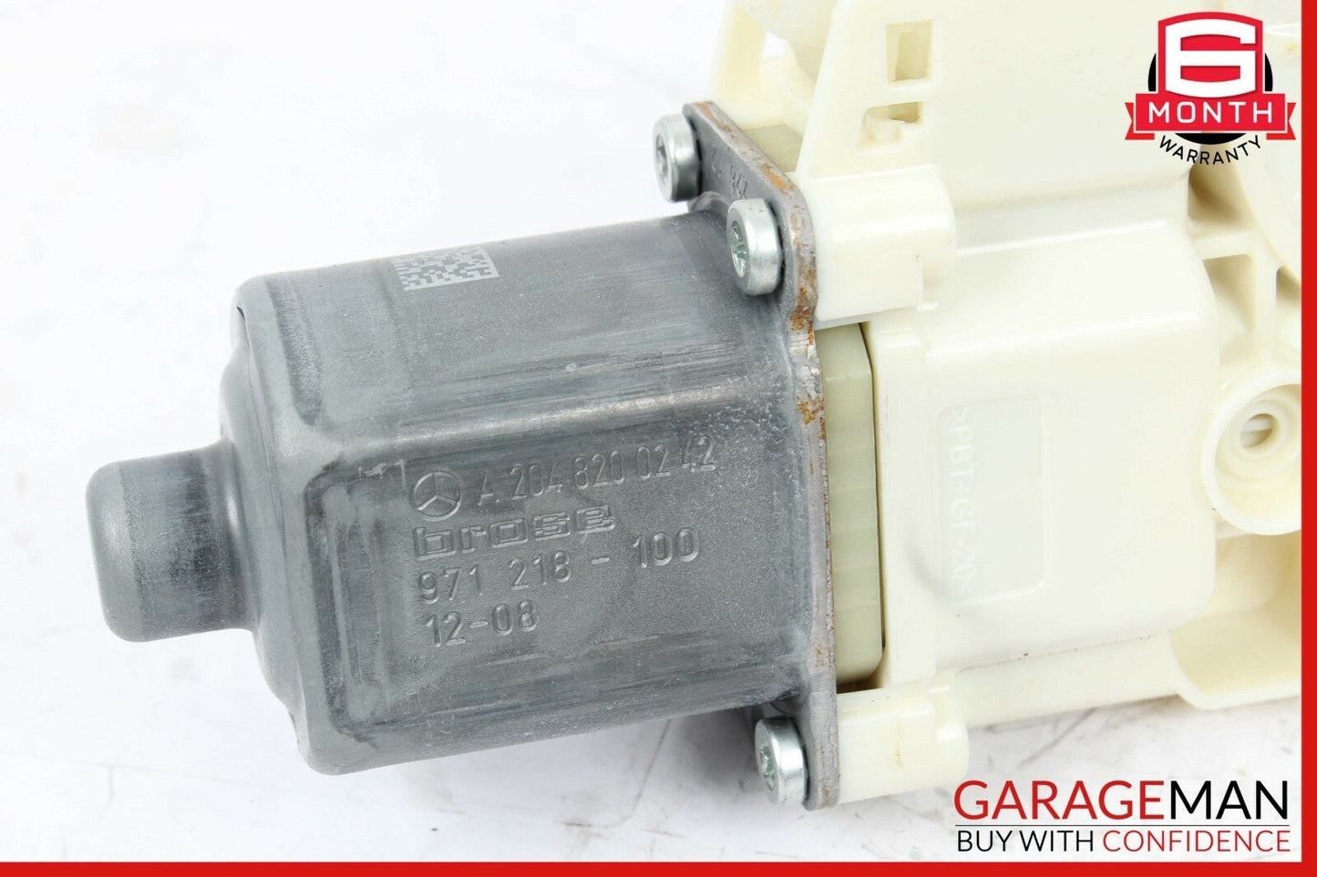 08-14 Mercedes W204 C250 Front Right Passenger Side Door Window Regulator Motor