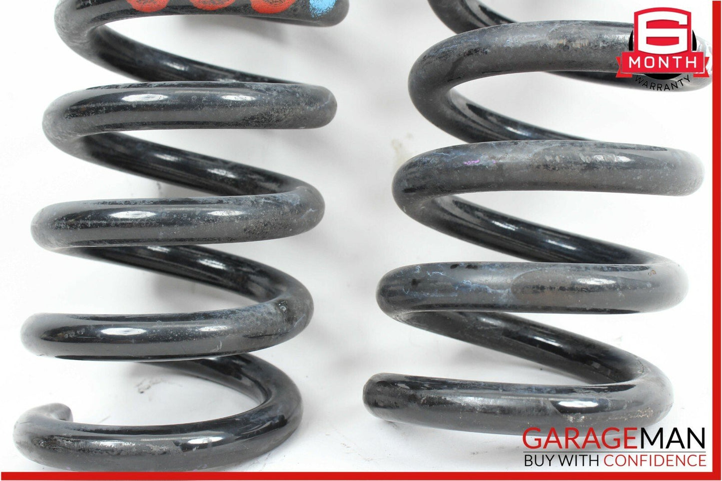 03-09 Mercedes W209 CLK500 Rear Left & Right Shock Absorber Coil Spring Set of 2
