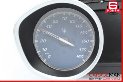 14-17 Maserati Ghibli Speedometer Odometer Instrument Cluster Gauge Assembly OEM