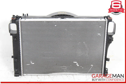07-14 Mercedes W221 S550 Engine Radiator Cooling Fan Shroud Motor Assembly OEM