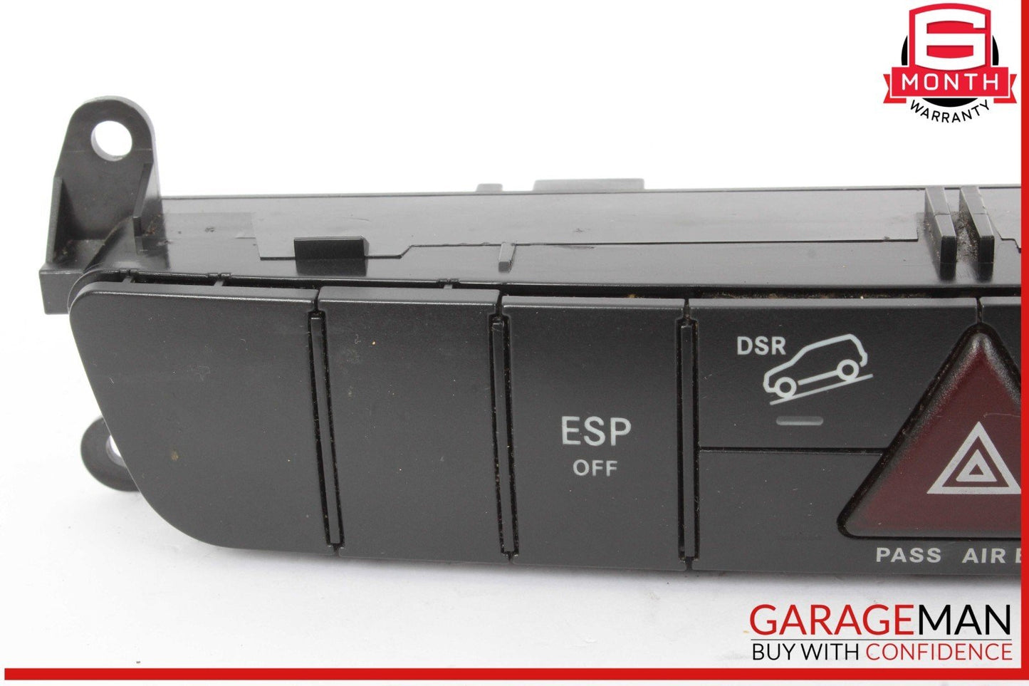 06-12 Mercedes W164 ML350 GL450 Center Console Hazard Control Switch Panel OEM