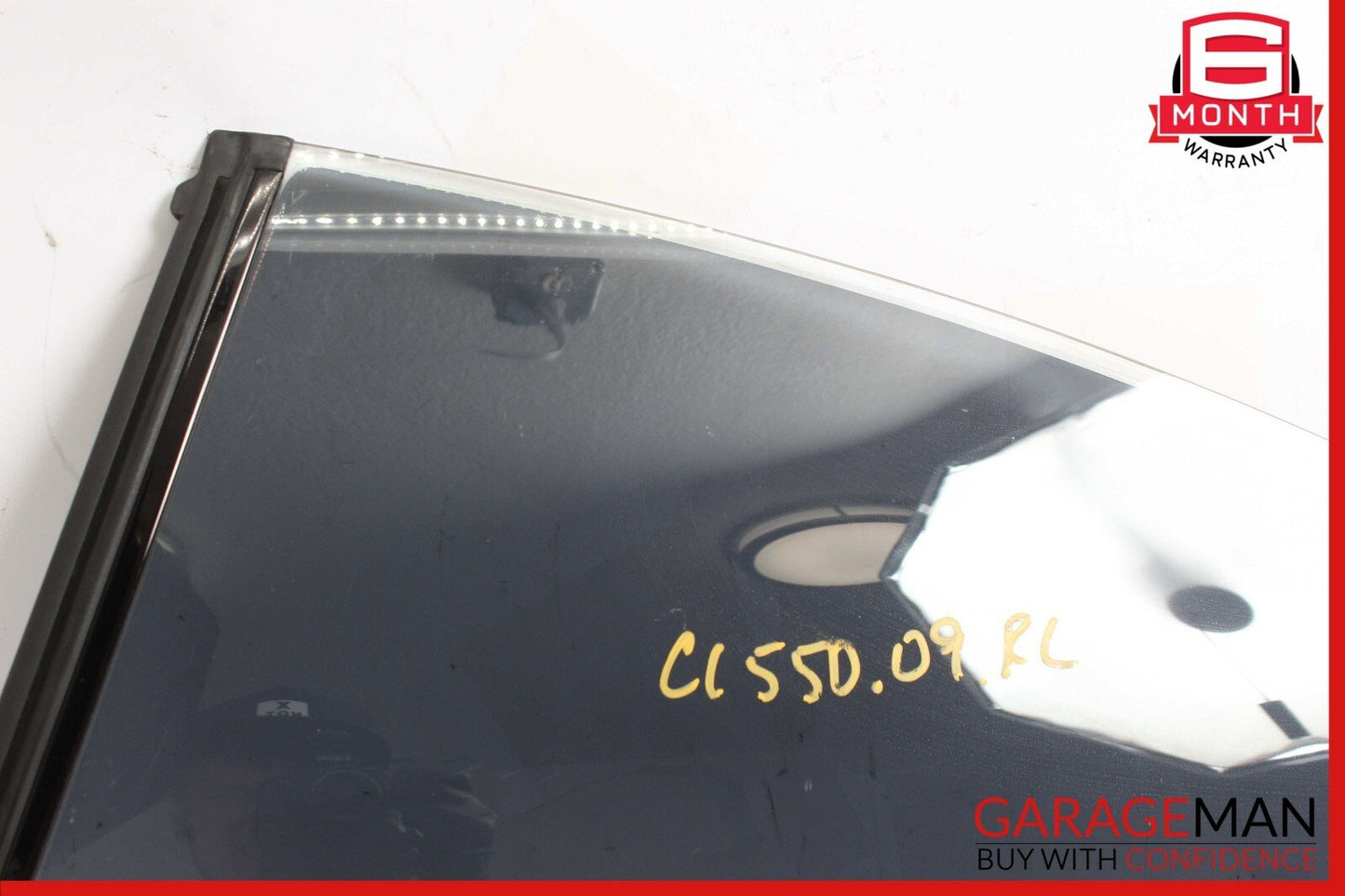 07-14 Mercedes W216 CL550 Rear Left Driver Side Quarter Door Window Glass OEM