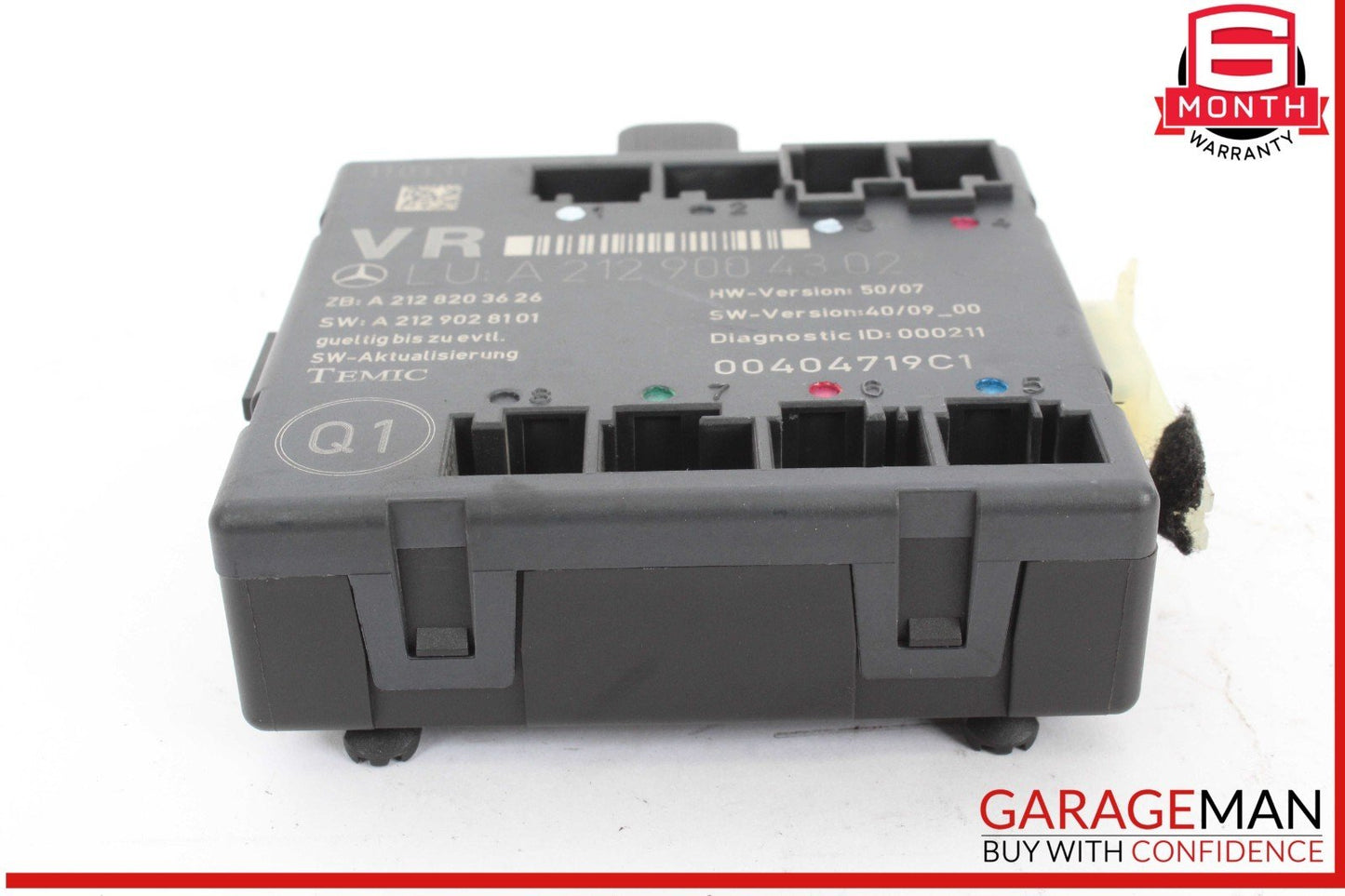 08-18 Mercedes W212 E350 Front Right Passenger Side Door Control Module OEM