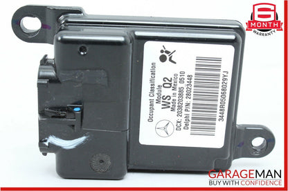 05-07 Mercedes W203 C230 C320 Front Right Seat Occupancy SRS Control Module Unit
