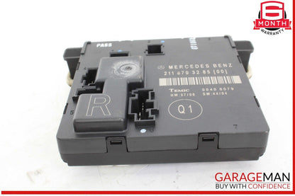 03-09 Mercedes W211 E350 E550 Rear Right Side Door Control Module Unit OEM