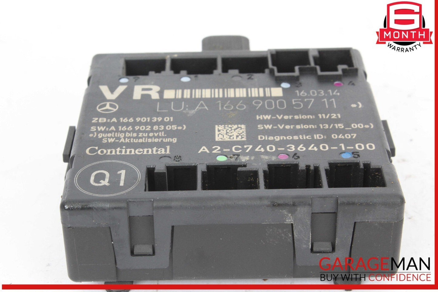 12-20 Mercedes W117 CLA45 AMG CLA250 ML350 Front Right Side Door Control Module