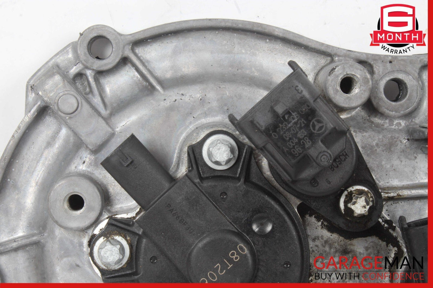 05-13 Mercedes W211 E350 E550 Front Left Side Engine Timing Chain Cover Plate