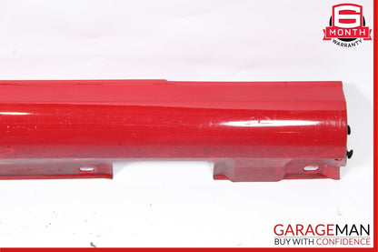 08-14 Mercedes W204 C300 C350 Sport Right Rocker Panel Side Skirt Opal Red