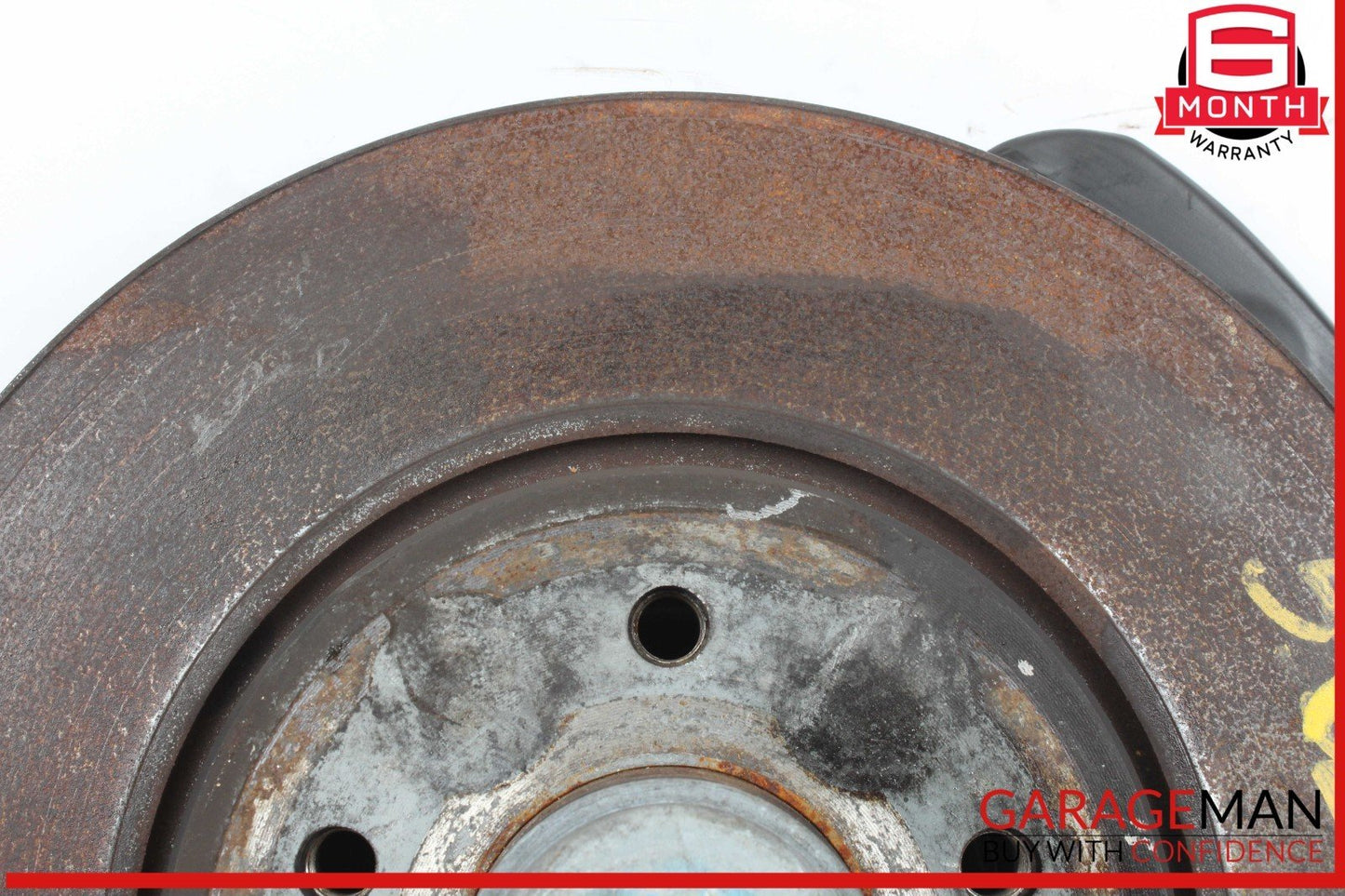 03-09 Mercedes W209 CLK320 Front Right Spindle Knuckle Wheel Hub w/ Rotor Disc