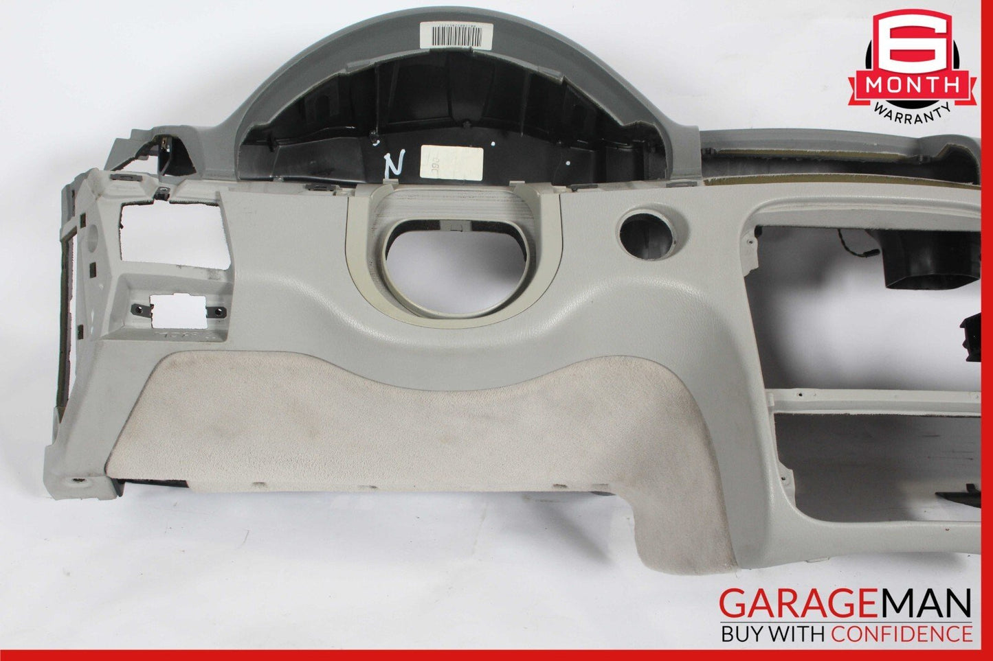 03-06 Mercedes W220 S55 AMG S430 Dashboard Dash Board Glove Box Assembly Grey