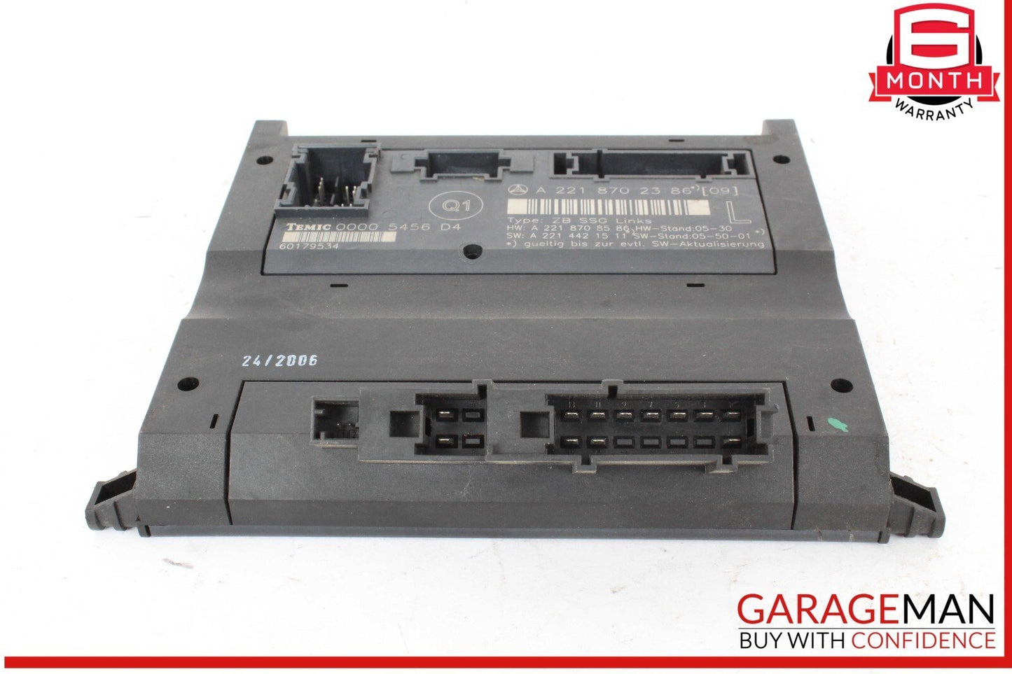 07-13 Mercedes W221 S550 S63 Front Left Driver Side Under Seat Control Unit OEM