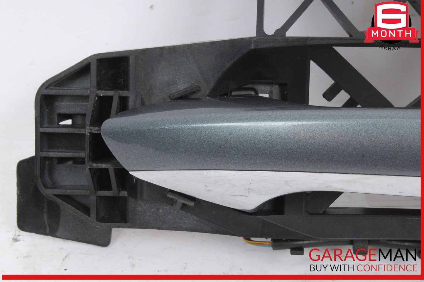 07-13 Mercedes W221 S550 Rear Right Passenger Side Exterior Door Handle Gray OEM