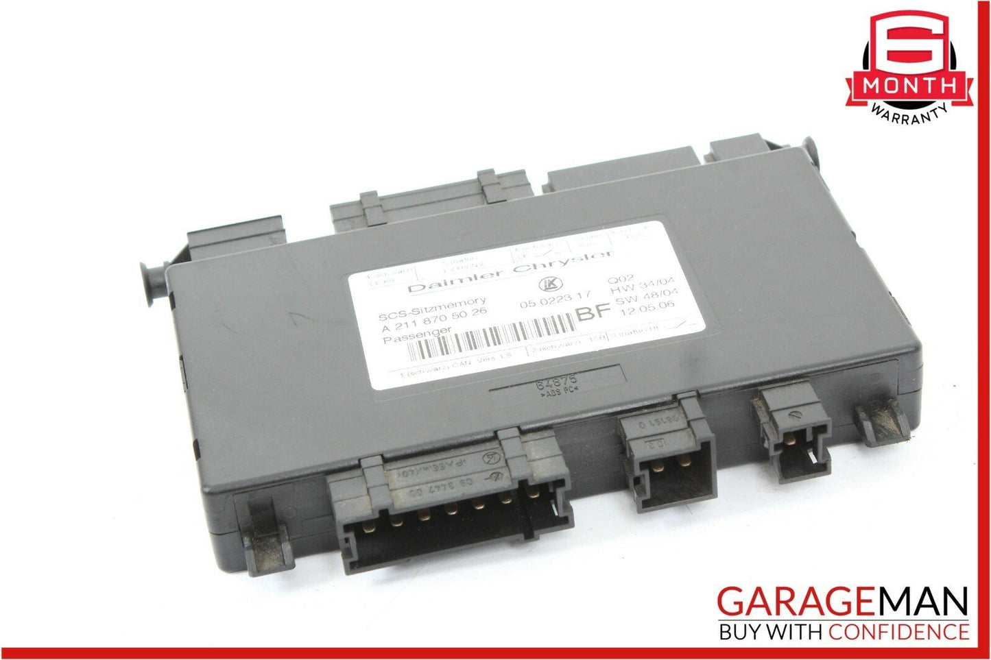 03-11 Mercedes W164 ML350 GL450 CLS350 Front Right Side Seat Control Module OEM