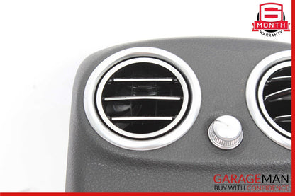 15-20 Mercedes W205 C300 Rear Center Console AC Air Vent Grille Trim Cover Assy