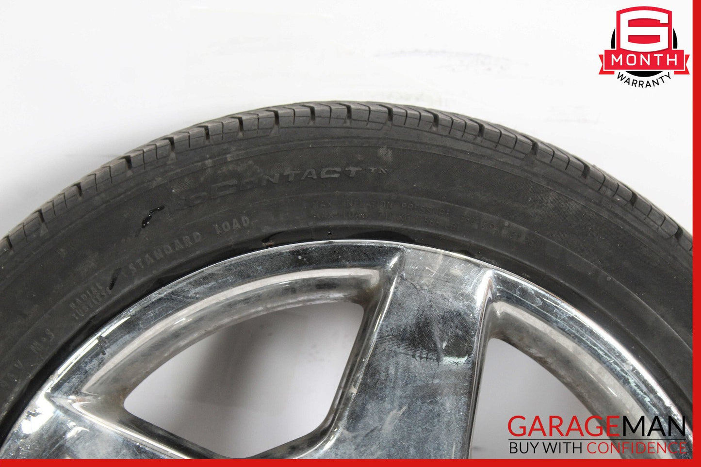 00-06 Mercedes W220 S430 CL500 9 X R18 18" Rear Wheel Rim 2204013702 OEM