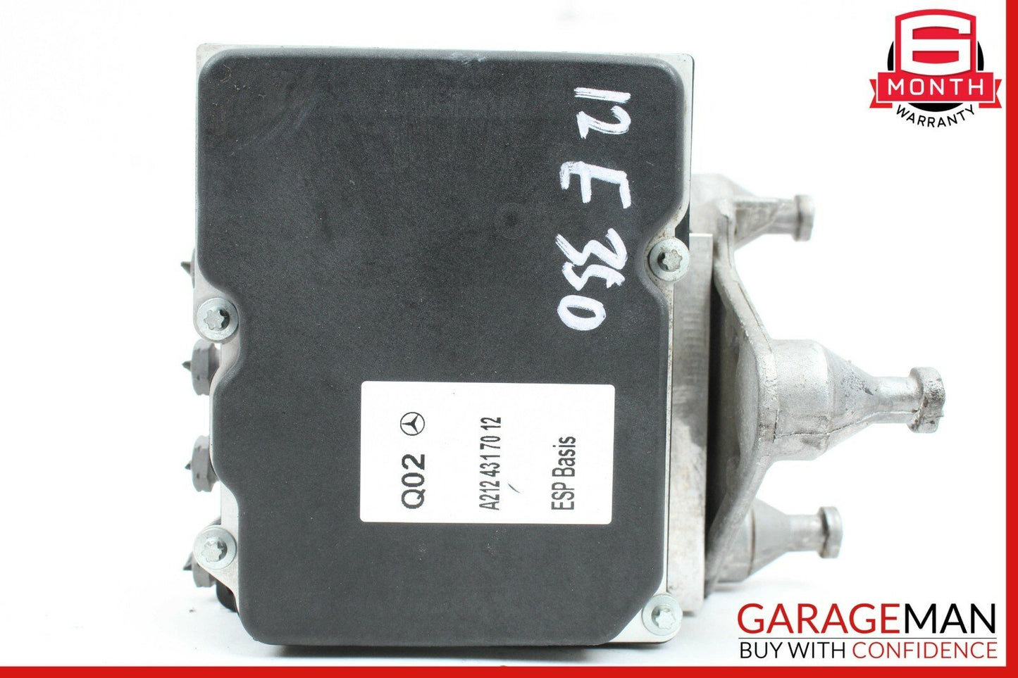 10-16 Mercedes W212 E350 ABS Brake Hydraulic Pump Control Module Unit 2124317012