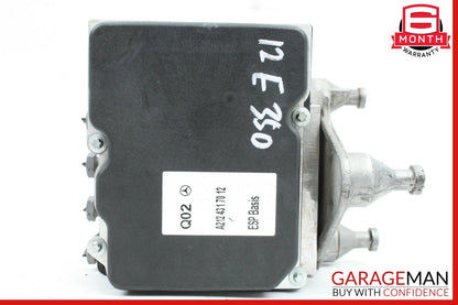 10-16 Mercedes W212 E350 ABS Brake Hydraulic Pump Control Module Unit 2124317012