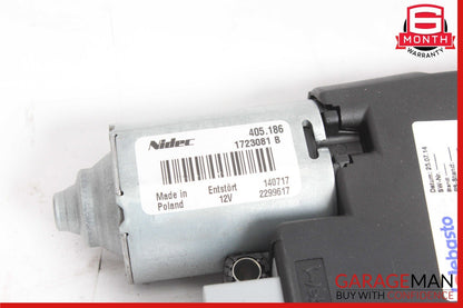 10-17 Mercedes W207 E350 C250 C350 Roof Sun Shade Screen Roller Blind Motor OEM