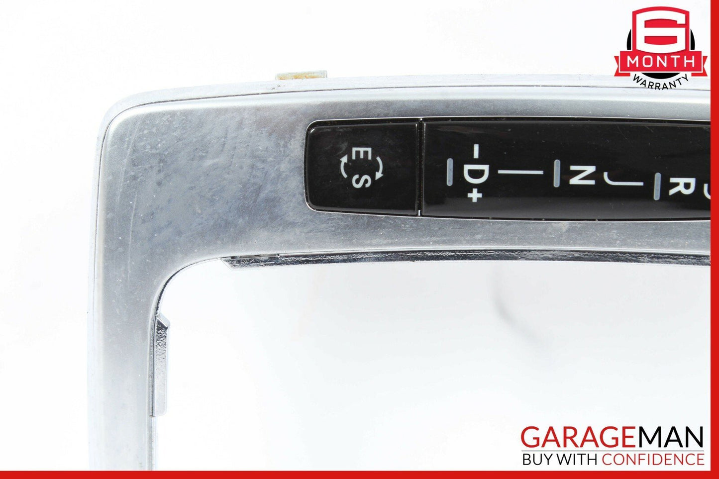 08-14 Mercedes W204 C300 R350 Center Console Shift Shifter Bezel Trim Silver