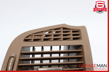 07-14 Mercedes W221 S550 CL600 Front Right Dash A/C Air Vent Trim Grille Brown