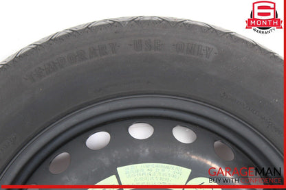 08-14 Mercedes W204 C180 C300 Emergency Spare Tire Donut Wheel Rim 125 90 16"