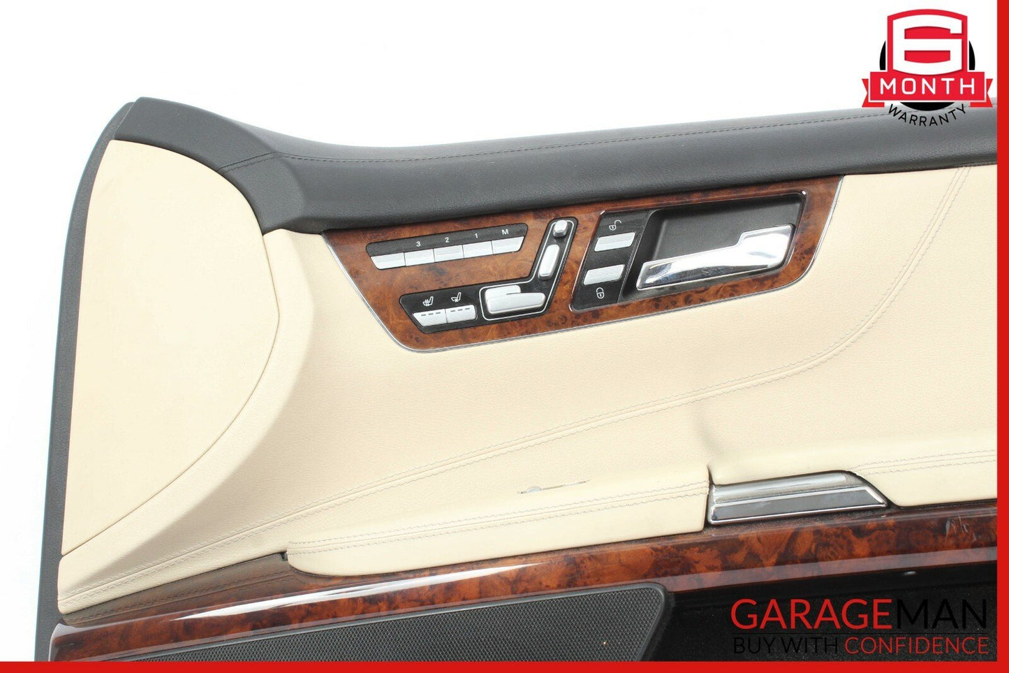 07-09 Mercedes W216 CL550 Front Right Side Complete Interior Door Panel OEM