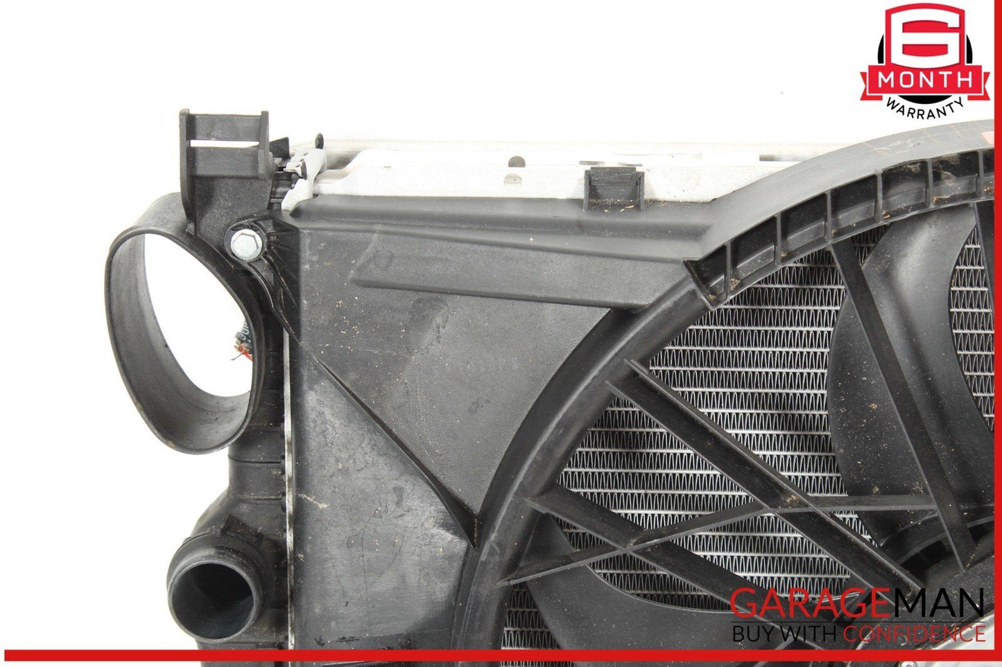 03-08 Mercedes R230 SL550 SL500 Engine Motor Cooling Radiator Assembly OEM