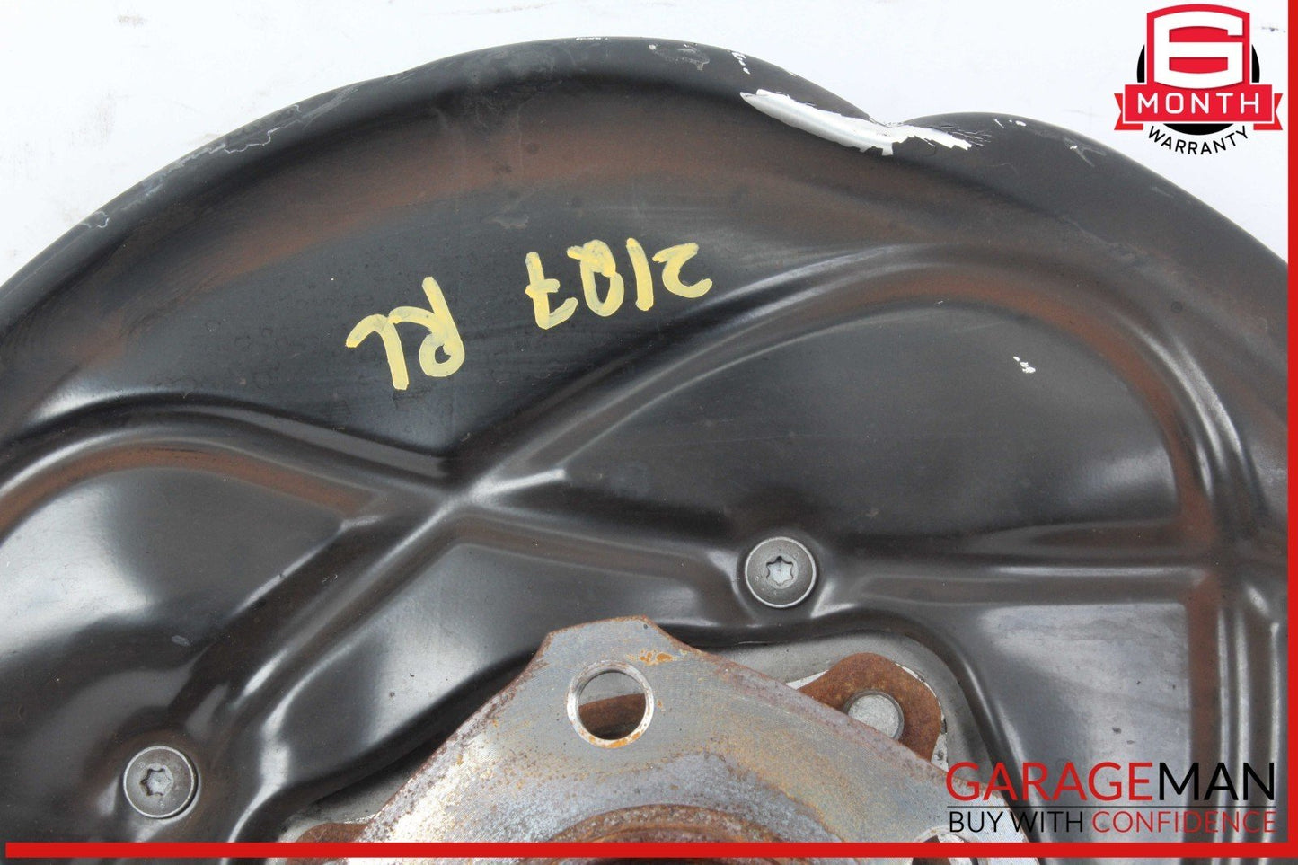 17-24 Audi Q7 Rear Left Driver Side Spindle Knuckle Wheel Hub 4M0505431AF OEM
