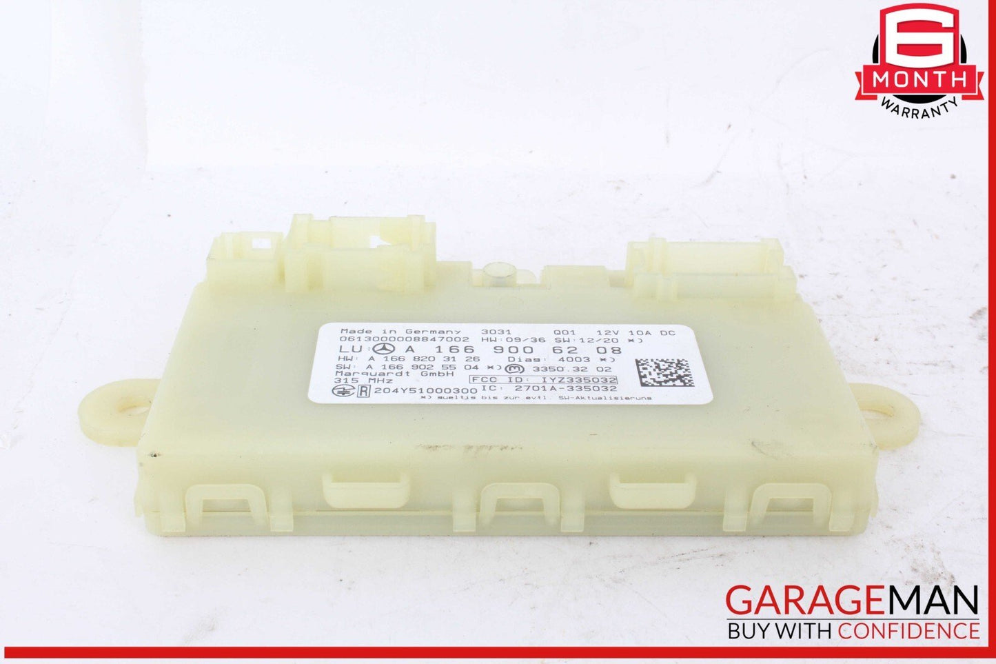 12-16 Mercedes X166 GL450 4MATIC Keyless Go Entry Control Module OEM