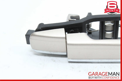 96-02 Mercedes W210 E320 Rear Left Driver Side Exterior Door Handle Beige OEM