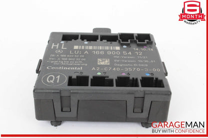 12-19 Mercedes X166 GL450 ML400 GLE350 Rear Left Side Door Control Module Unit