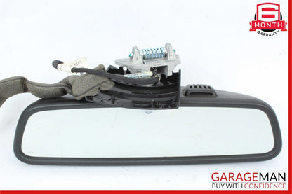 10-16 Mercedes W204 C250 E250 E550 Front Top Upper Rear View Mirror Black OEM