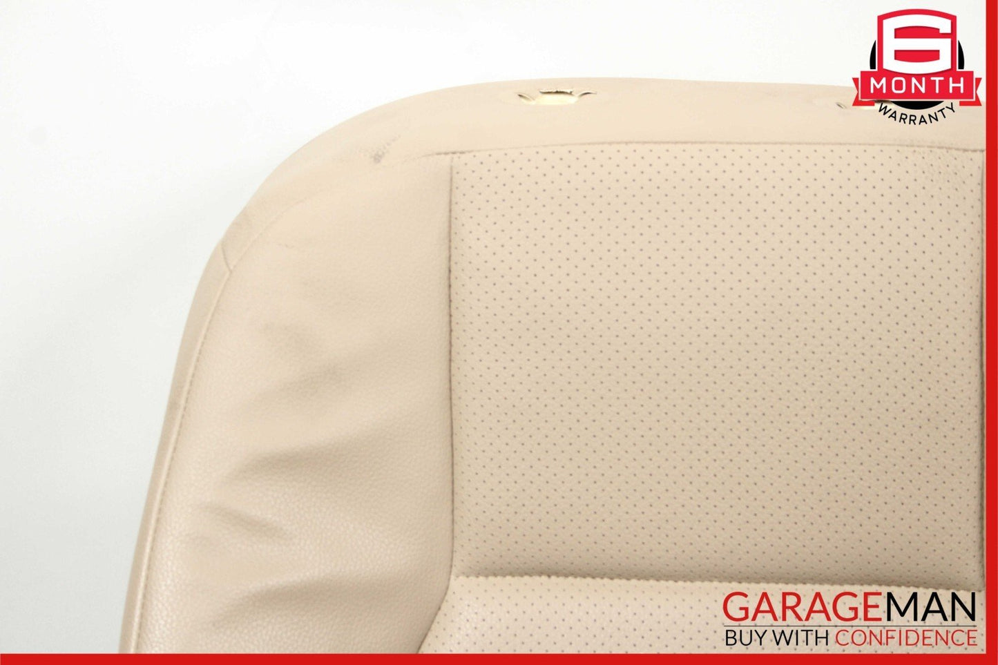 08-14 Mercedes W204 C300 C350 Sedan Front Right Upper Top Seat Cushion Beige