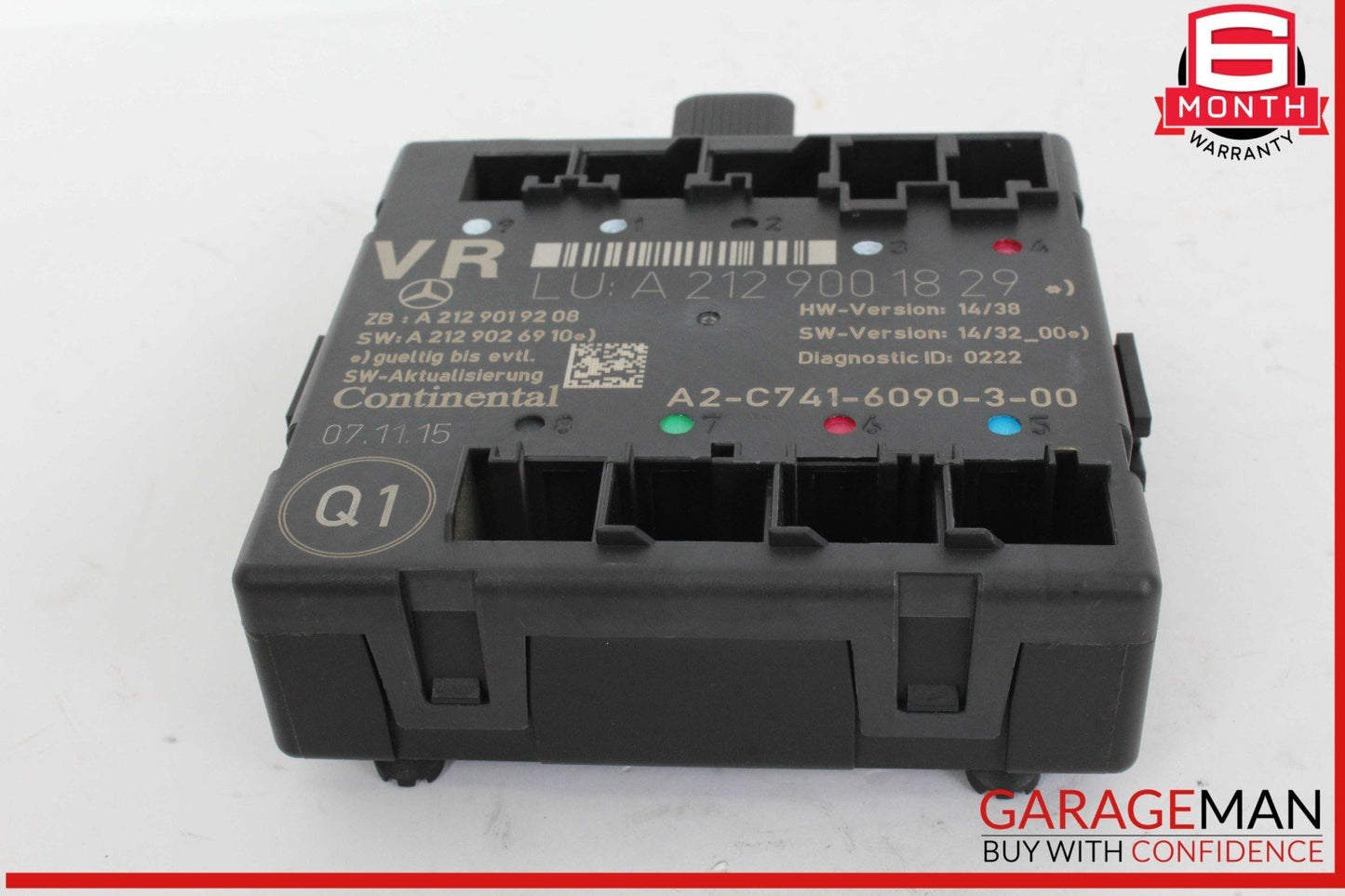08-18 Mercedes W212 E350 E550 Front Right Side Door Control Module Unit OEM