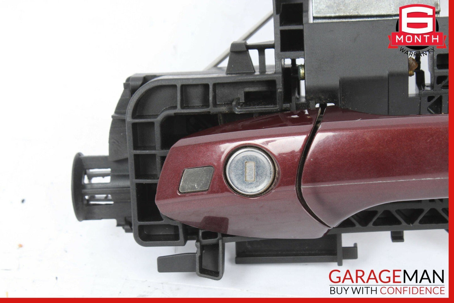 08-11 Mercedes W204 C300 C350 Front Left Driver Side Exterior Door Handle Red