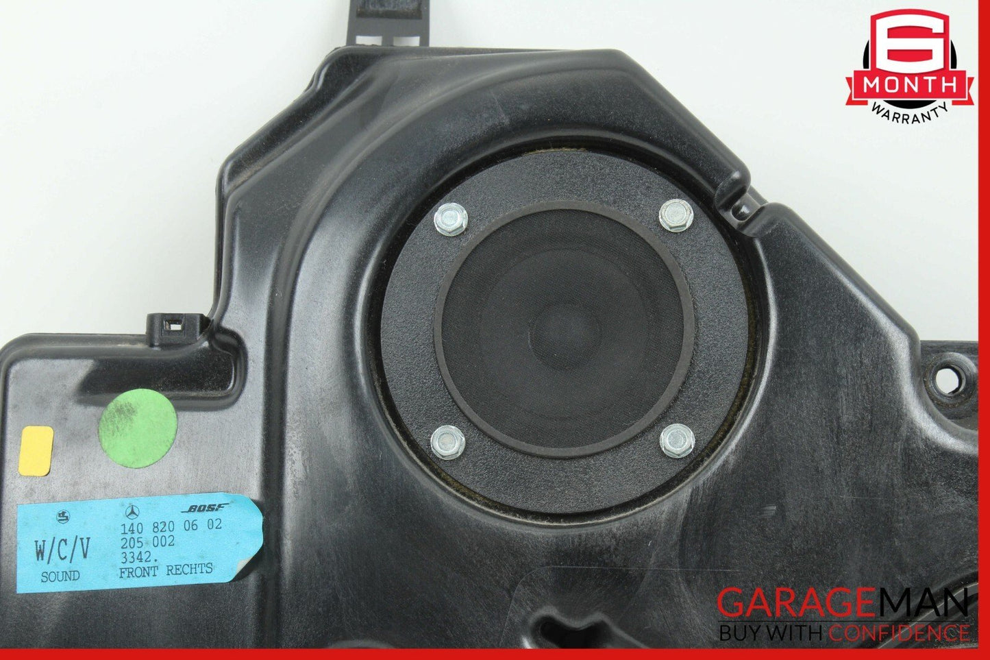92-99 Mercedes W140 300SE Front Right Passenger Bose Door Audio Woofer Speaker
