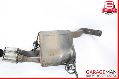 04-08 Maserati Quattroporte M139 Left & Right Side Exhaust Muffler Dual Tips Set